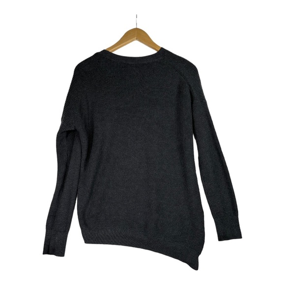 Athleta Grey Sweater - Asymmetrical - Rest Day Style Size XS - Picture 2 of 8